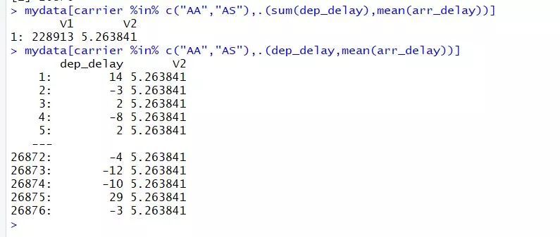R语言学习笔记之——数据处理神器data.table