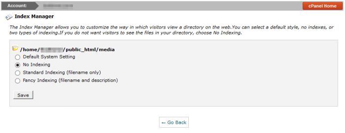 Index Manager in cPanel http 404_404未找到与9最常见的HTTP错误解释